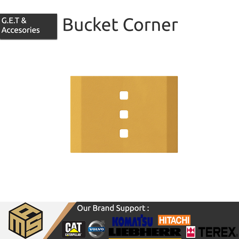 bucket corner excavator mandiri abadi solid